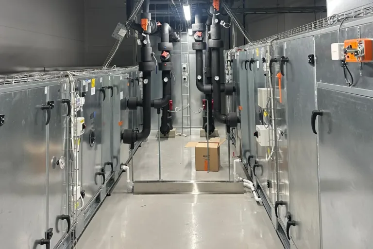 ilmanvaihtokonehuone iv huolto