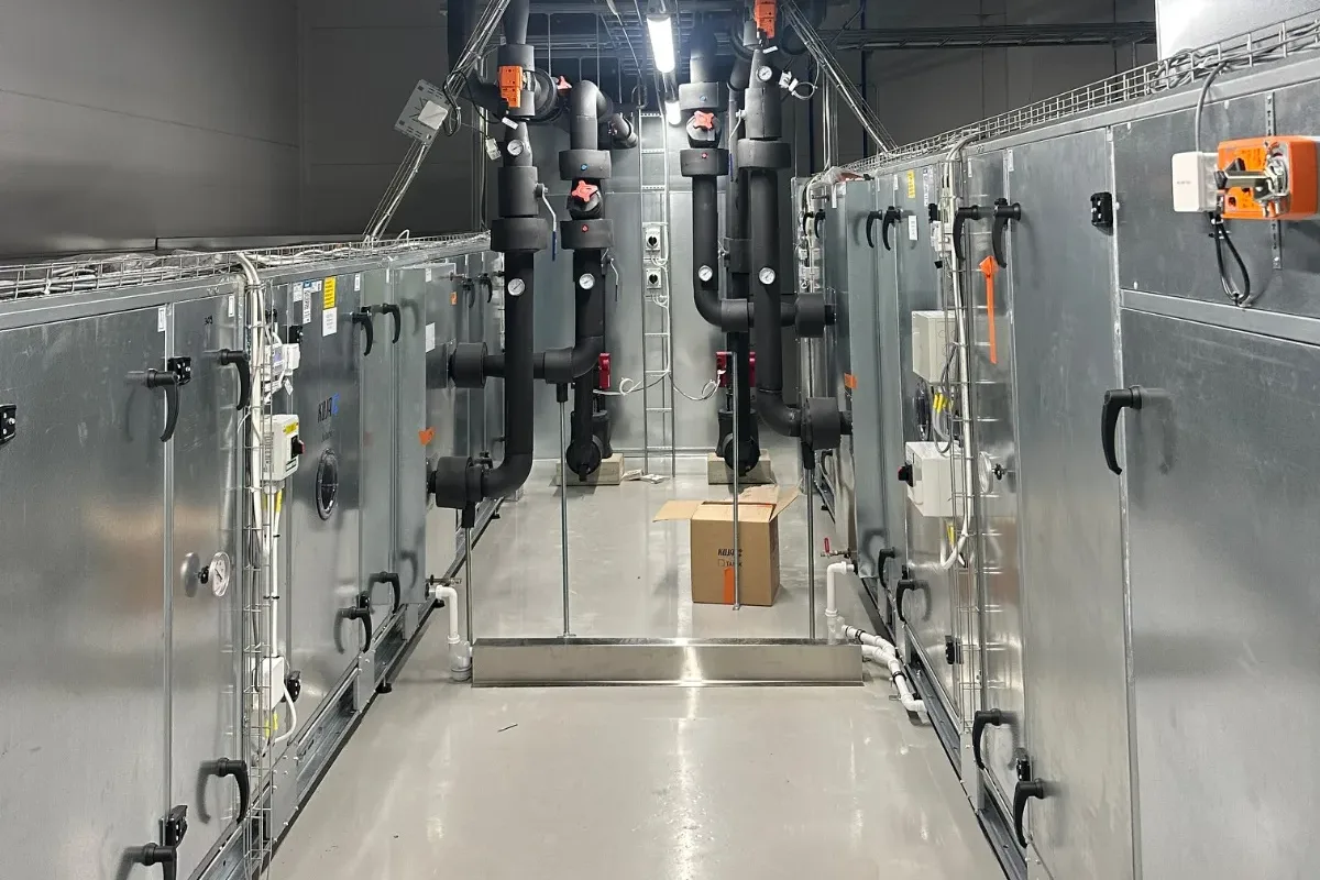 ilmanvaihtokonehuone iv huolto