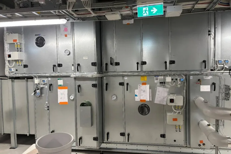 Koneellinen ilmanvaihto liian kovalla